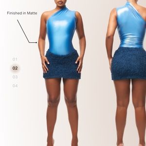 COUCOO JANI BODYSUIT & Skirt size small. Never worn